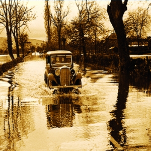 Car In The Floods
